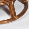 Кресло-качалка PAPASAN/ПАПАСАН w 23/01 B /с подушкой/ 115х78х104 см, Pecan (орех), ткань Оранжевый, С 23