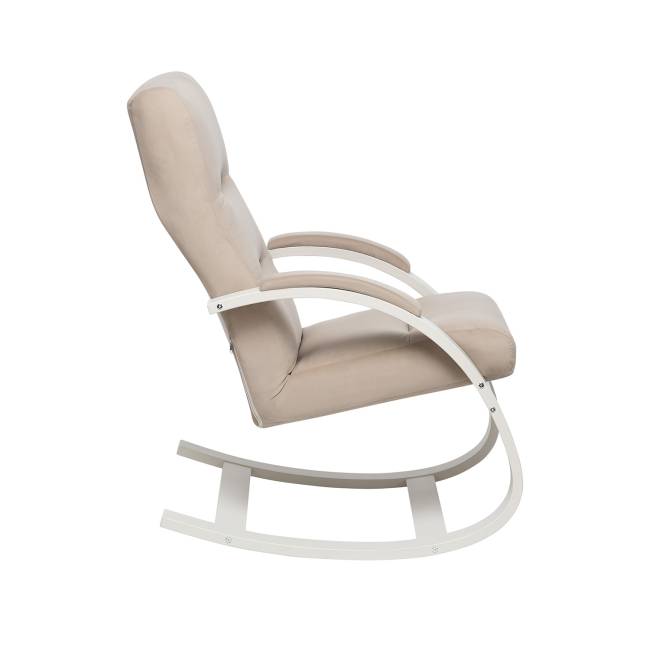 Кресло-качалка Leset Милано Слоновая кость V18 бежевый