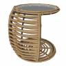 MOKKA МАЙОРКА / MAJORCA боковой столик, цвет соломенный MOKKA МАЙОРКА / MAJORCA боковой столик, цвет соломенный