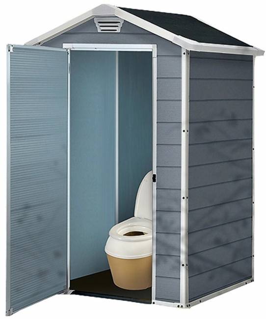 Пластиковый домик для туалета Keter Manor Пластиковый домик для туалета Keter Manor