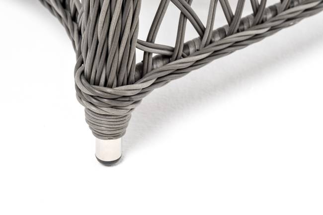 "Эспрессо - 80 L" обеденная группа плетеная, цвет графит "Эспрессо - 80 L" обеденная группа плетеная, цвет графит