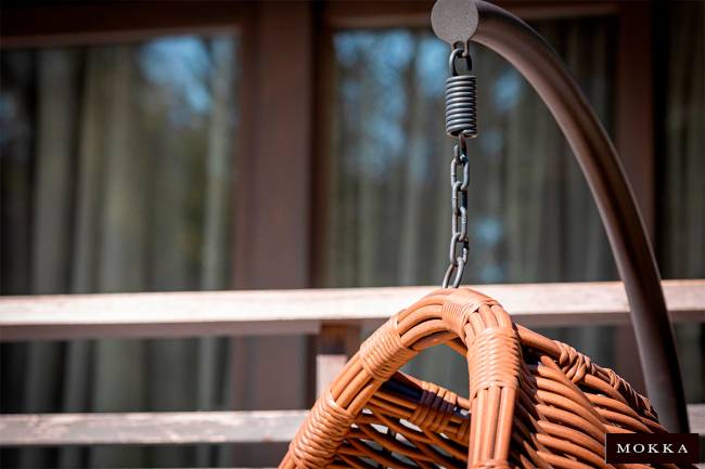 MOKKA MAJORCA подвесное кресло, цвет капучино