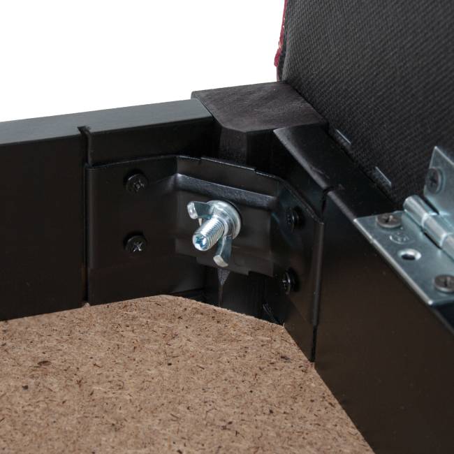 Банкетка Ретро М с ящиком венге, ткань коронка Банкетка Ретро М с ящиком венге, ткань коронка