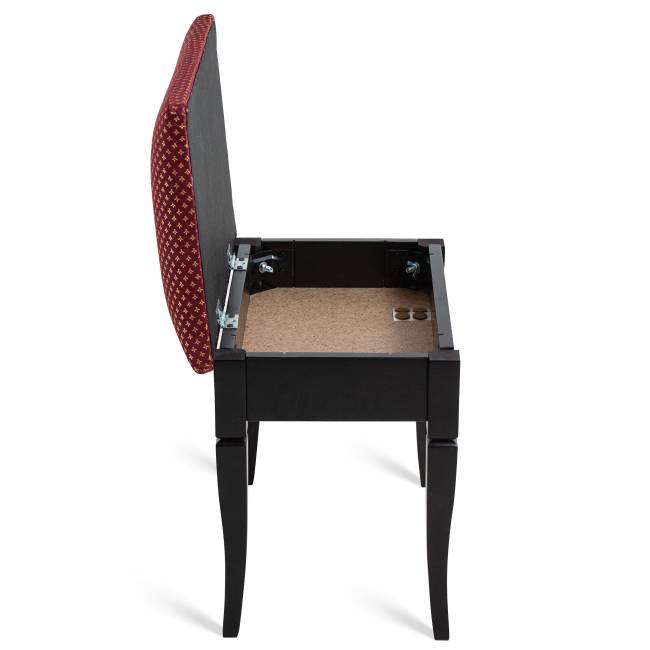 Банкетка Ретро М с ящиком венге, ткань коронка Банкетка Ретро М с ящиком венге, ткань коронка