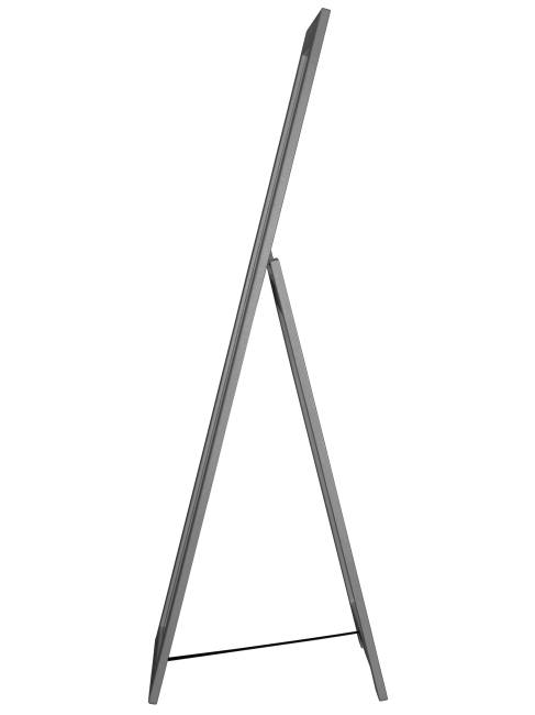 Зеркало напольное BeautyStyle 8 серый графит 138 см х 35 см