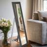 Зеркало напольное BeautyStyle 8 серый графит 138 см х 35 см