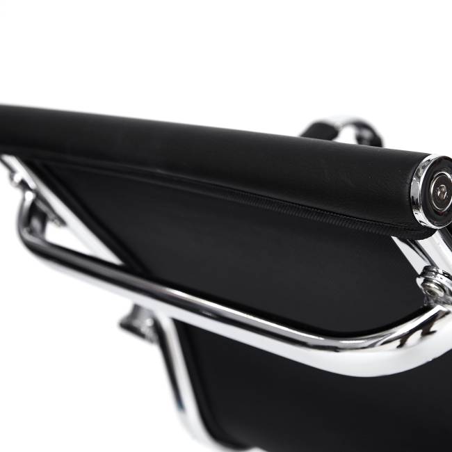 Кресло Urban-Low/Урбан-Лоу кож/зам, черный, 36-6 черный кож/зам