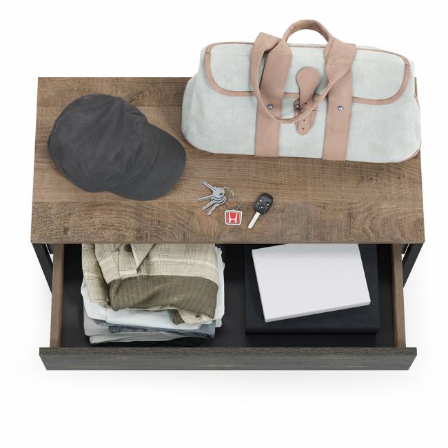 Тумба для обуви Трувор 13.241.03 цвет дуб гранж песочный/интра Тумба для обуви Трувор 13.241.03 цвет дуб гранж песочный/интра