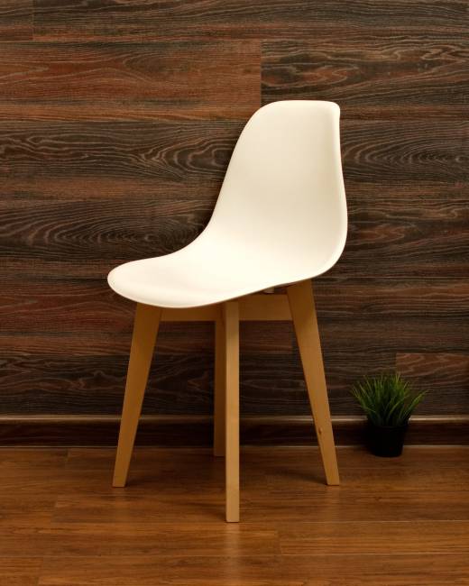 Стол Монте К 100 натур со стульями Сашш натур белый Стол Монте К 100 натур со стульями Сашш натур белый