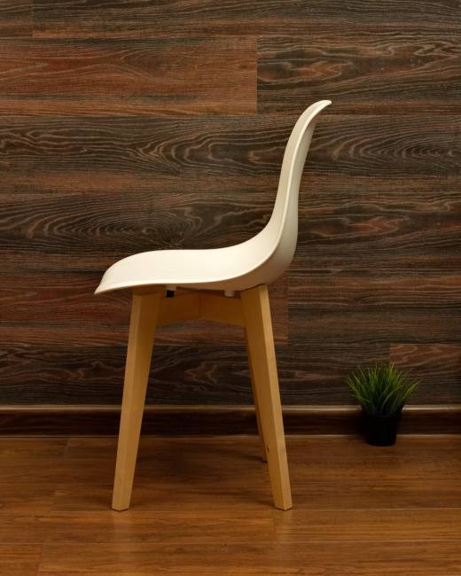 Стол Монте К 100 натур со стульями Сашш натур белый Стол Монте К 100 натур со стульями Сашш натур белый