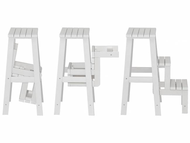 Табурет- стремянка снег