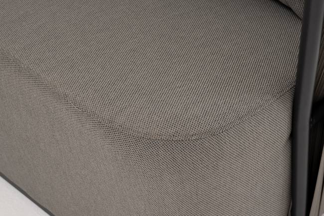 "Флоренция" лаунж-зона из искусственного ротанга, цвет графит (К)