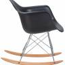 Кресло-качалка DOBRIN DAW ROCK, цвет черный
