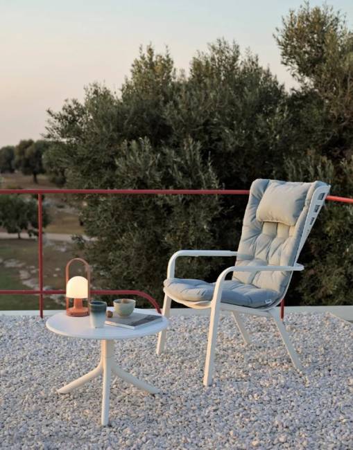 Подушка-подголовник для лаунж кресла Folio голубой 465х290х70 мм Подушка-подголовник для лаунж кресла Folio голубой 465х290х70 мм