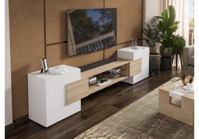 Лисмор белый / сонома