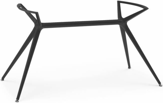 Подстолье металлическое двойное Metropolis L графит 1060х620х740 мм