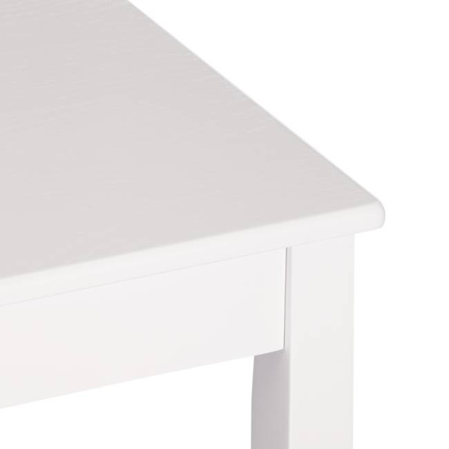 Стол MOSS бук, мдф, 68х110 х75см, white (белый) white (белый) бук, мдф