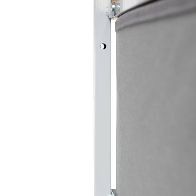 Комод Leset Ноа 4 ящ. узкий Белый Светло-серый Комод Leset Ноа 4 ящ. узкий Белый Светло-серый