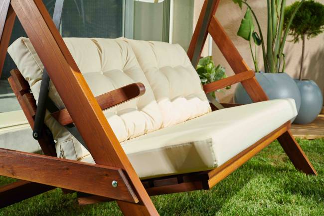 Садовый качели PARIS, бежевые Садовый качели PARIS, бежевые