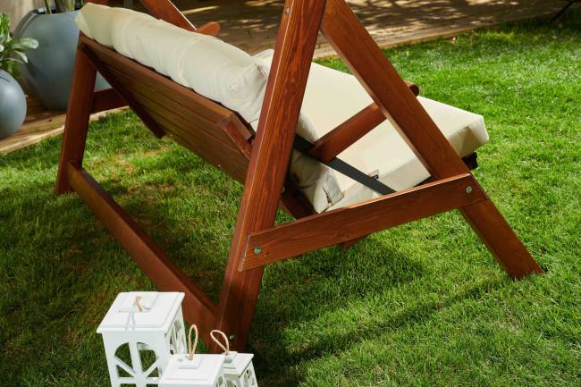 Садовый качели PARIS, бежевые Садовый качели PARIS, бежевые