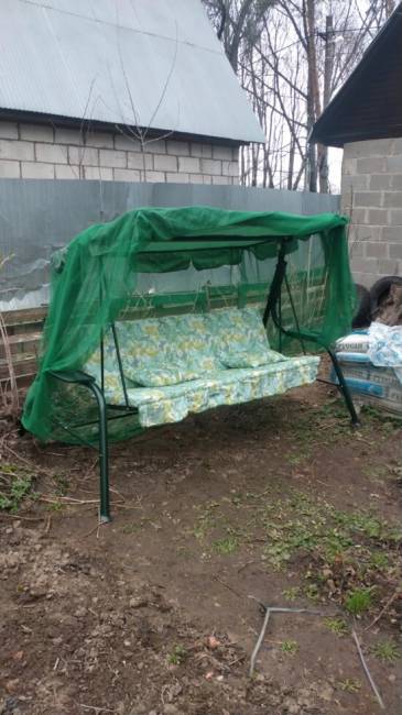 Качели садовые 3-х местные Варна