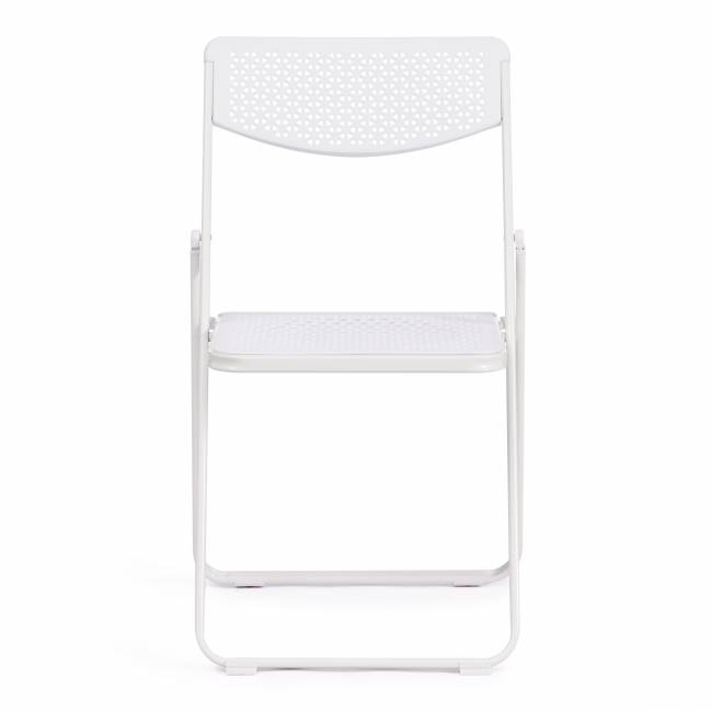 Стул складной FOLDER (mod. 3016) / 1 шт. в упаковке каркас: металл, сиденье/спинка: пластик, 48,5 х 48 х 82,5 см, white (белый) белый каркас: металл, сиденье/спинка: пластик
