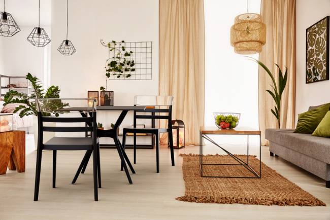 Подстолье пластиковое Air Legs Small черный 580х580х725 мм