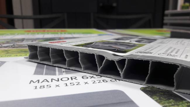 Сарай "Манор 4х3" (размеры 117 х 94 см)