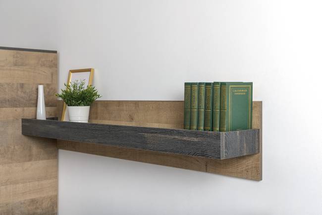 Индустриальная стенка для гостиной Трувор № 97 цвет дуб гранж песочный/интра Индустриальная стенка для гостиной Трувор № 97 цвет дуб гранж песочный/интра