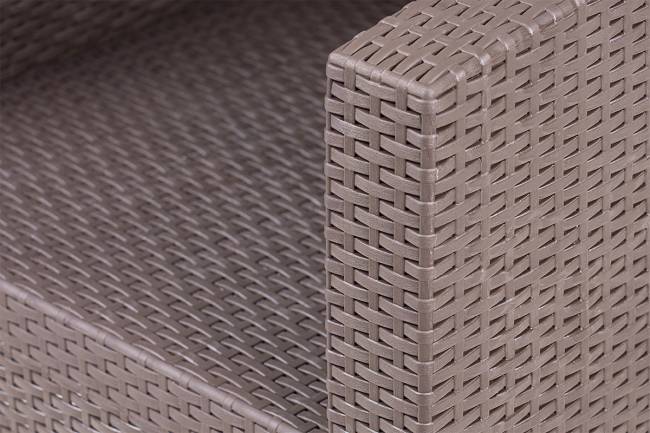 Комплект мебели АРИЗОНА Сет Макс / ARIZONA Set Max, антрацит (на 5 персон)