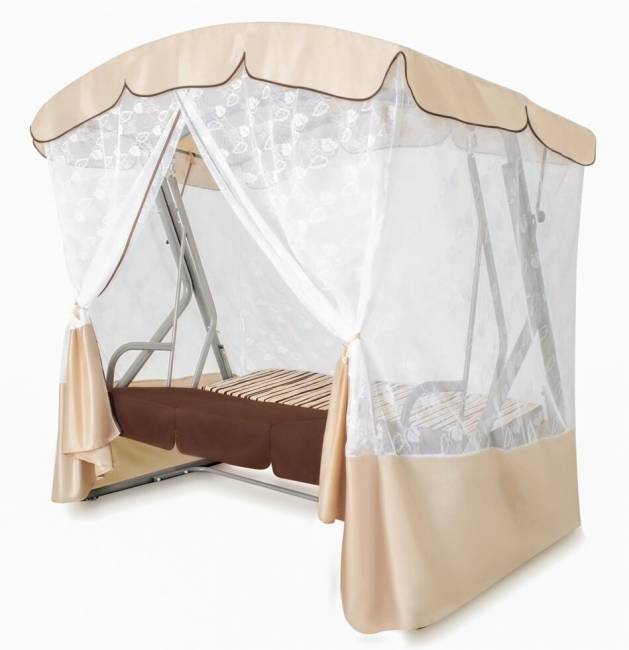 Качели садовые "Оазис Премиум", Шоколад