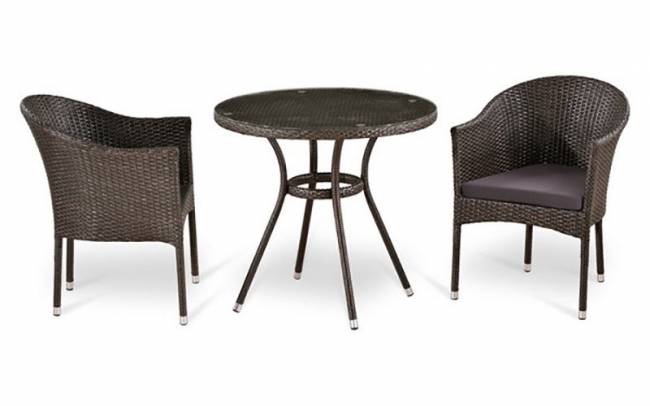 Комплект плетеной мебели из ротанга Т283ANT-Y350-W51