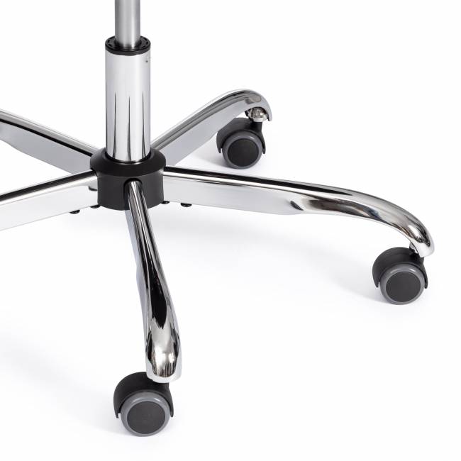 Кресло OXFORD хром флок , бежевый, 7 бежевый флок Кресло OXFORD хром флок , бежевый, 7 бежевый флок