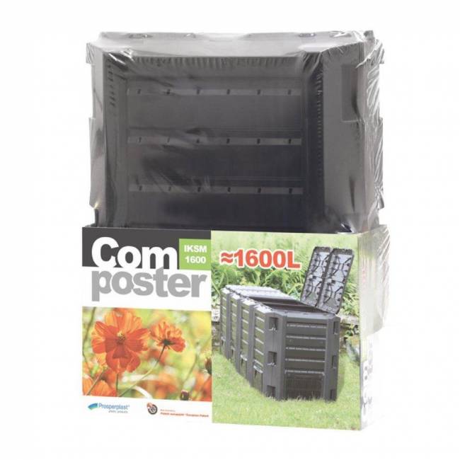 Компостер садовый 1600 л MODULE IKSM1600C-S411 черный Компостер садовый 1600 л MODULE IKSM1600C-S411 черный