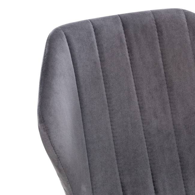 Стул Leset Гувер полоса Ultra Grafit Чёрный