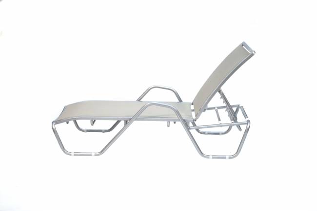 Шезлонг-лежак металлический Lotos Sunbed тортора 2000х625х1050 мм Шезлонг-лежак металлический Lotos Sunbed тортора 2000х625х1050 мм