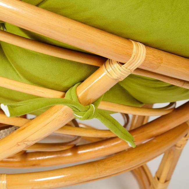 Кресло PAPASAN/ПАПАСАН 23/01 W /с подушкой/ диаметр подушки 125 см, 115х101х104 см, Honey (мед), флок Олива, 23 Honey (мед) Кресло PAPASAN/ПАПАСАН 23/01 W /с подушкой/ диаметр подушки 125 см, 115х101х104 см, Honey (мед), флок Олива, 23 Honey (мед)