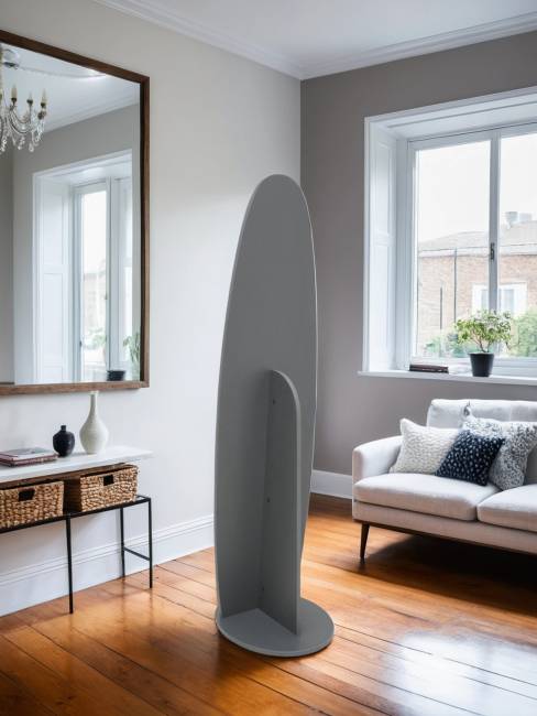 Зеркало напольное Стелла 1 графит темный  157,8 см х 40,4 см