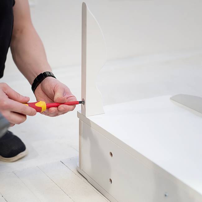 Консоль Берже 20 белый ясень