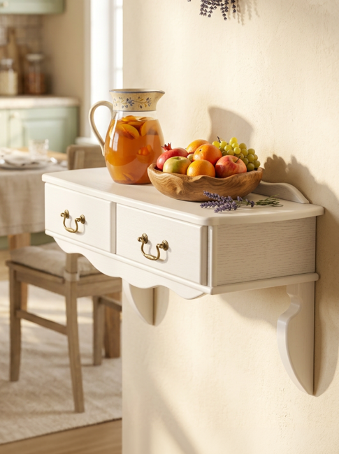 Консоль Берже 20 белый ясень