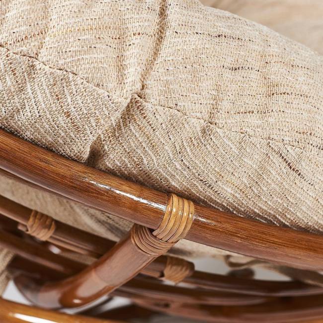 Кресло PAPASAN/ПАПАСАН 23/01 W /с подушкой/ диаметр подушки 129 см, 115х101х104 см, Pecan (орех), ткань Старт Pecan (орех) Кресло PAPASAN/ПАПАСАН 23/01 W /с подушкой/ диаметр подушки 129 см, 115х101х104 см, Pecan (орех), ткань Старт Pecan (орех)