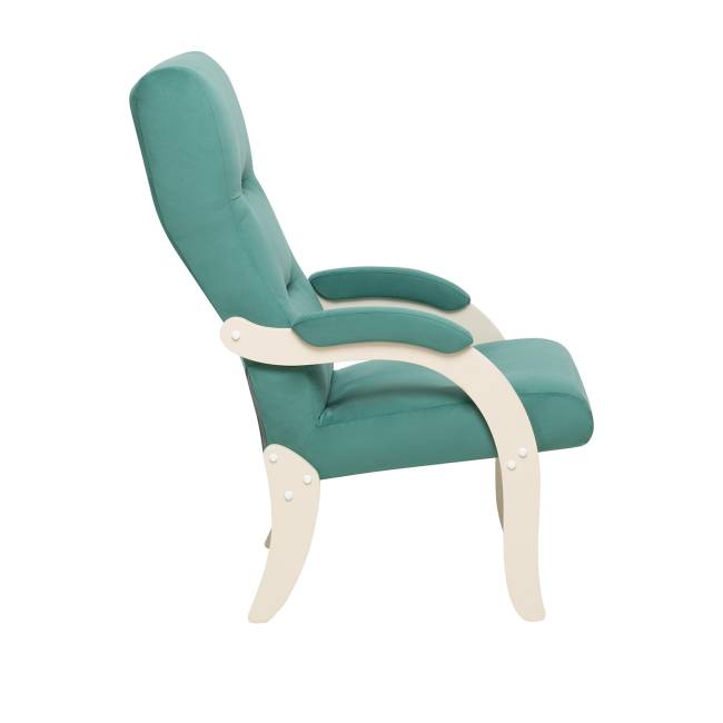 Кресло Leset Дэми Слоновая кость V43 зелёный Кресло Leset Дэми Слоновая кость V43 зелёный