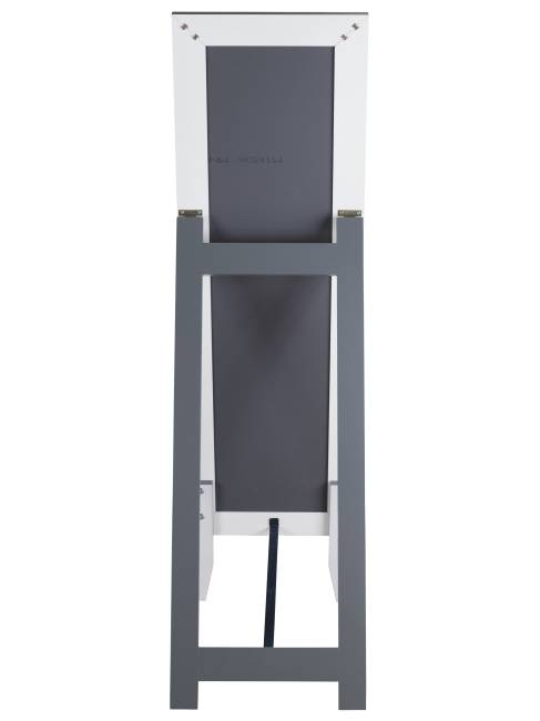 Зеркало напольное BeautyStyle 1 серый графит 130 см х 35 см