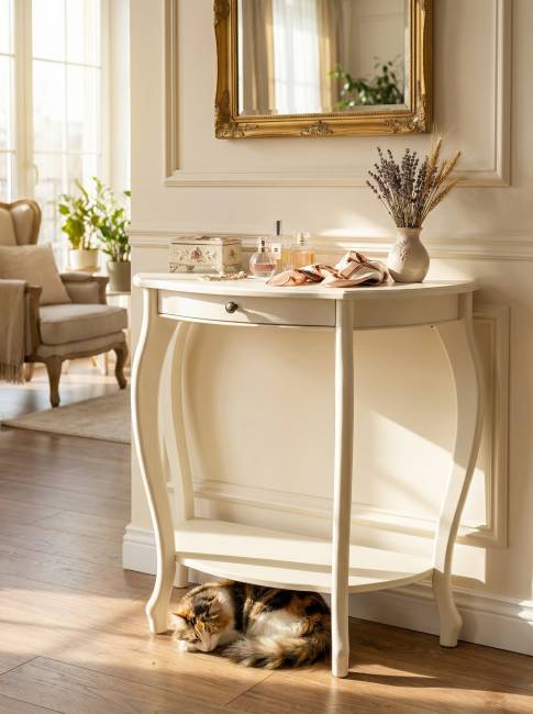 Консоль Элегант дуб шампань Л