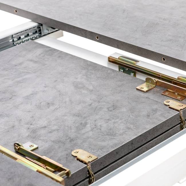 Стол раздвижной Leset Капри Белый