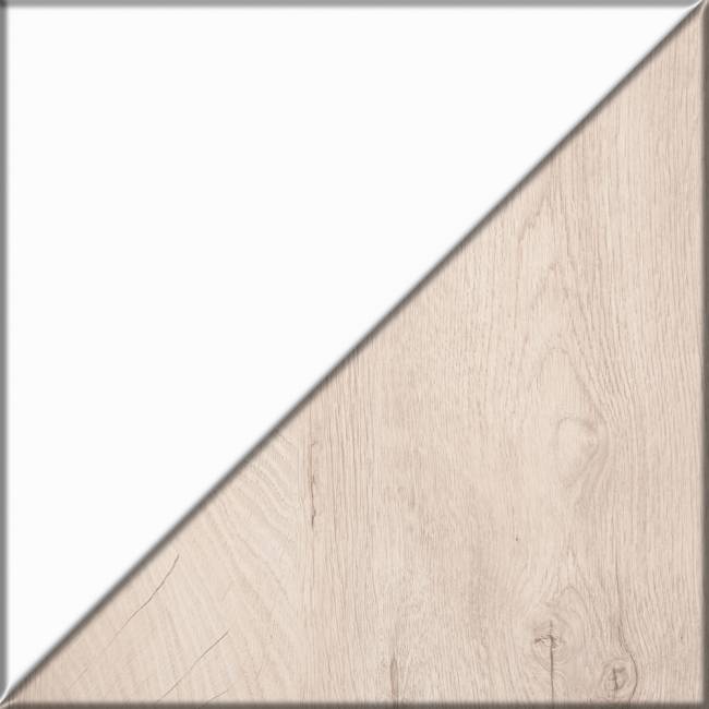 Кровать Муссон 11.41 с основанием и прикроватный столик цвет дуб эндгрейн элегантный