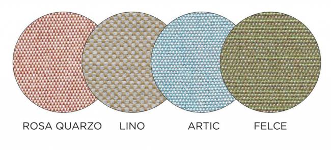 Кресло-качалка пластиковое с подушкой Folio белый, бежевый 720х810-925х1190-1125 мм